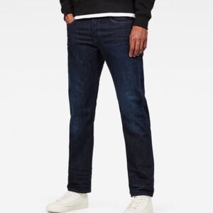 G Star Raw 36x34 3301 Deconstructed Slim Straight Jeans 0310